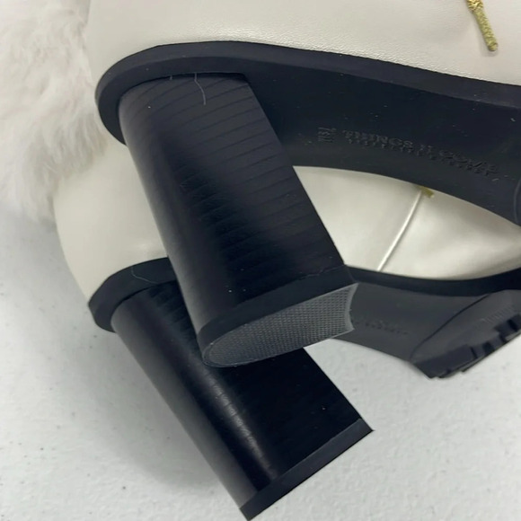 THINGS II COME
Women's Maliyana Luxurious Lace-Up Embellished Block-Heel Booties - Picture 9 of 12